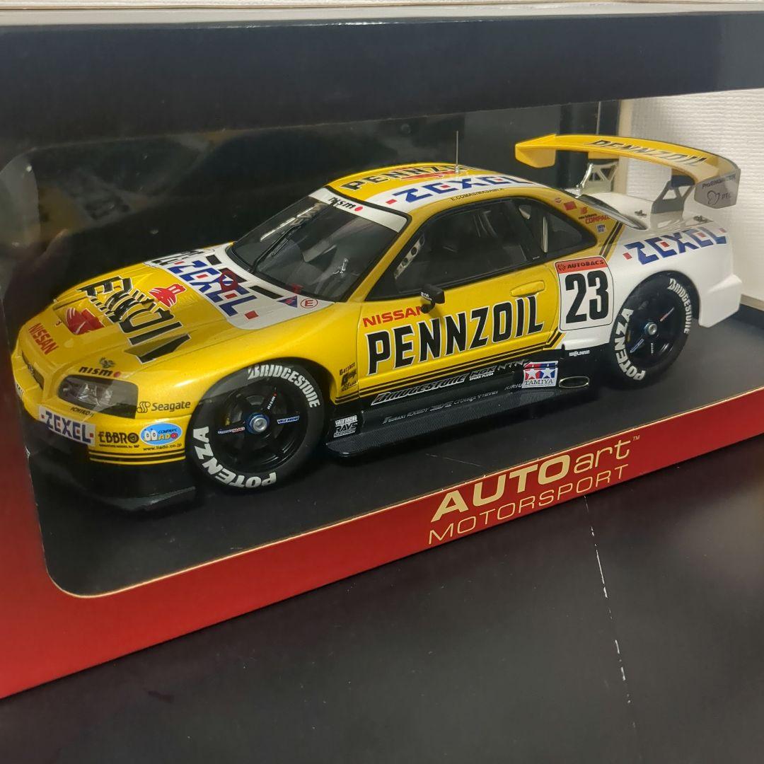 オートアート ペンズオイルニスモ GT-R JGTC 2001 PENNZOIL