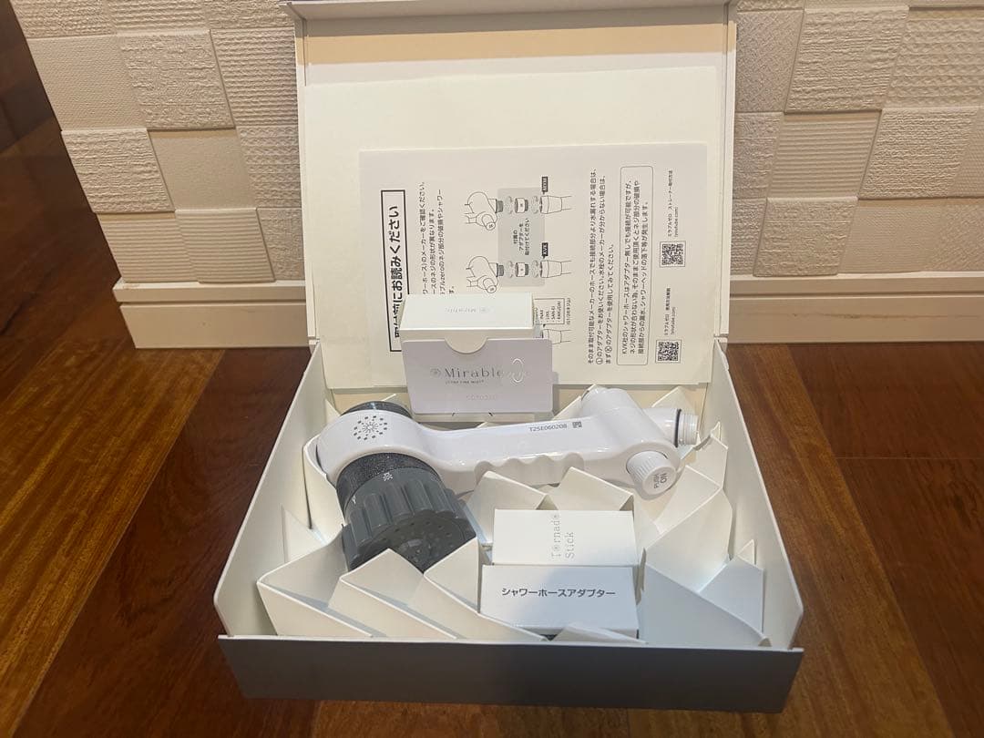 Mirable zero シャワーヘッド 新品未使用品　正規品