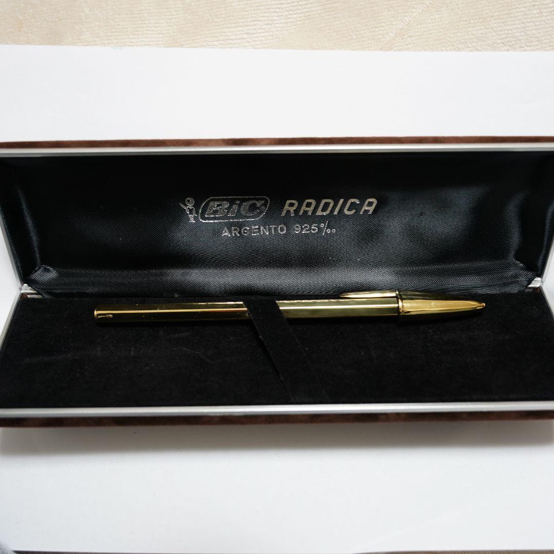 bic 925 silver vermeil ボールペン ヴィンテージ 金張り