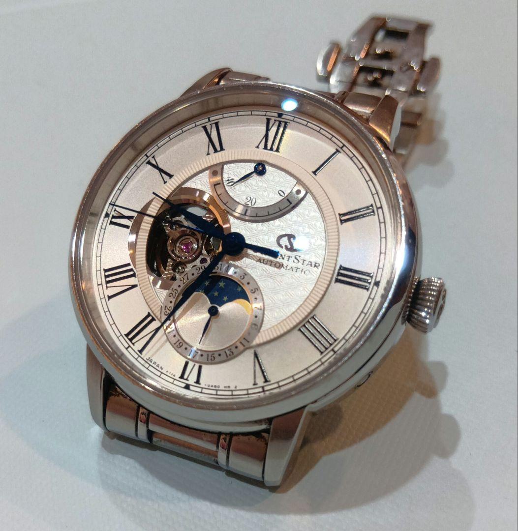 オリエントスター　メカニカルムーンフェイズ