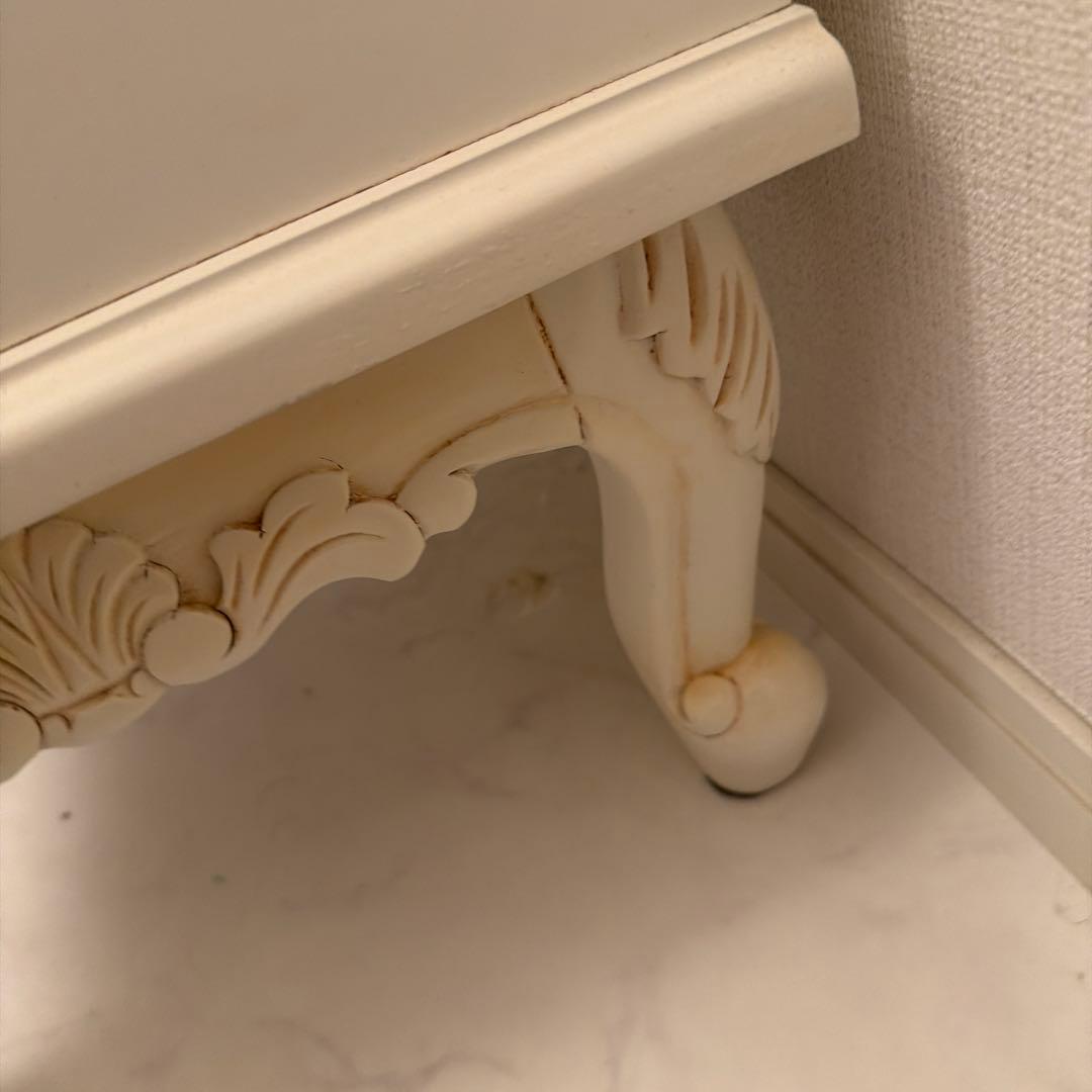 アンティーク　キャビネット　猫足　姫系家具　ロココ調