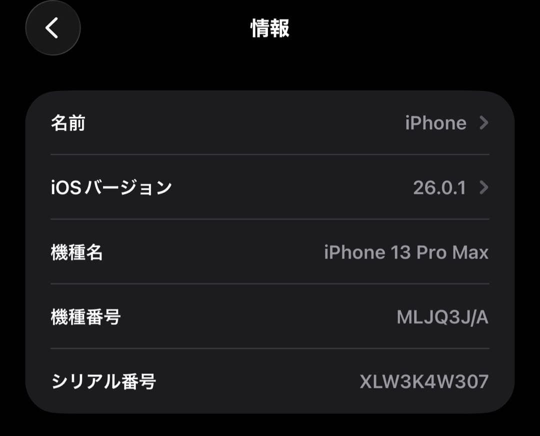iPhone 13 Pro Max 512GB 純正レザーケース付き