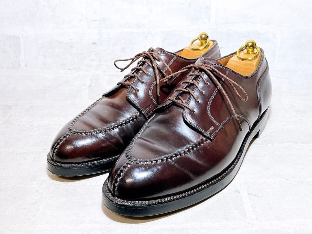 アメリカ製【美品】Alden コードバン Uチップ ビジネスシューズ US7.5