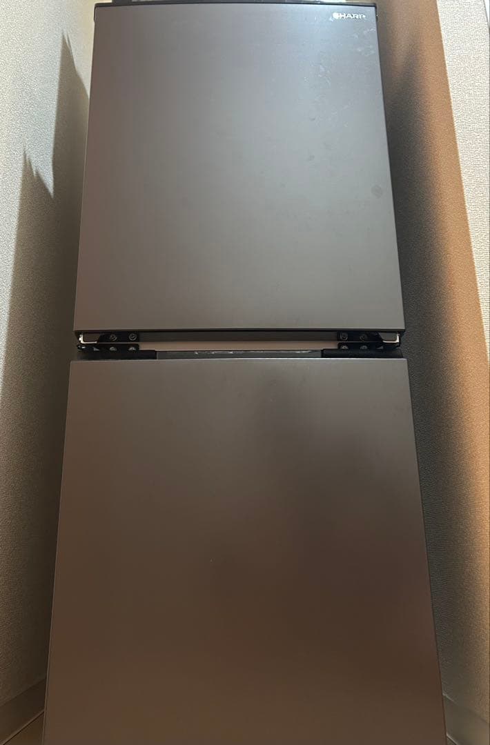 SHARP 冷蔵庫 SJ-D15K グレー