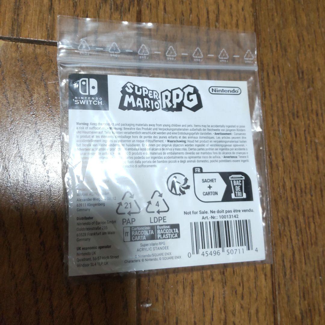 新品 海外 限定 特典 スーパーマリオRPG アクリルスタンド アクスタ ジーノ