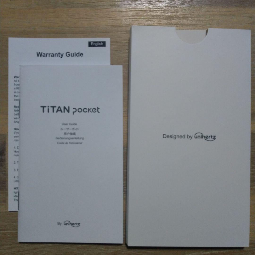 【美品】Unihertz Titan Pocket ブラック 本体