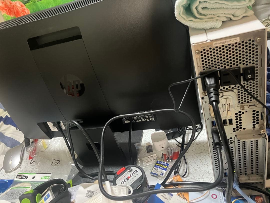 Fujitsu ESPRIMO デスクトップPC + HPモニター