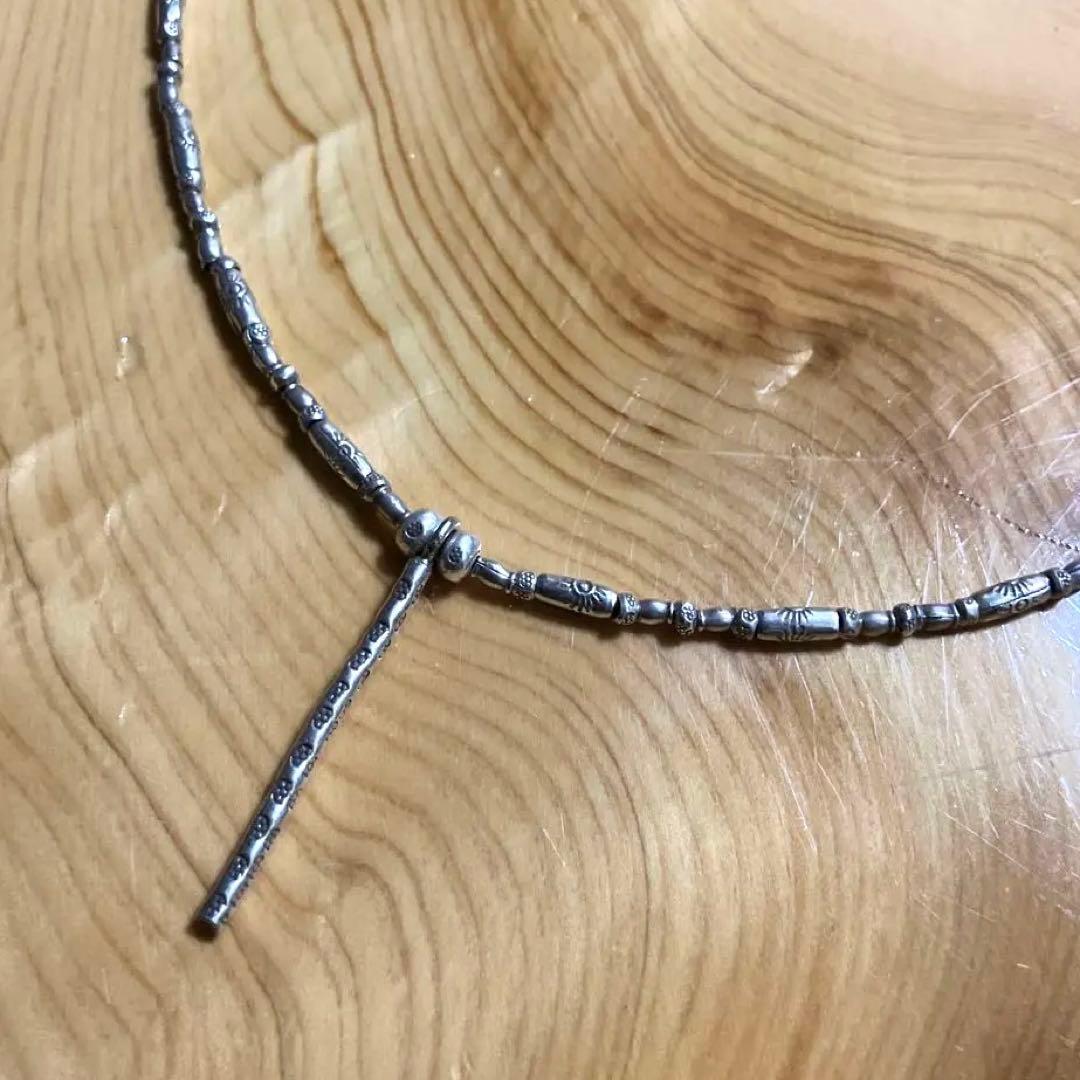 御専用　45cm＋5cmカレンシルバーネックレス