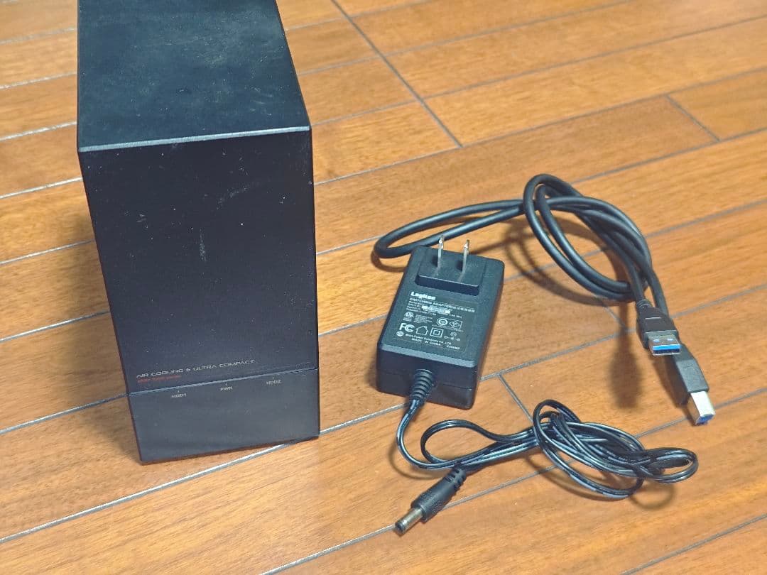 外付けハードディスク・ドライブ Logitec LGB-2BRHU3 ST8000DM004 8TBx2 =16