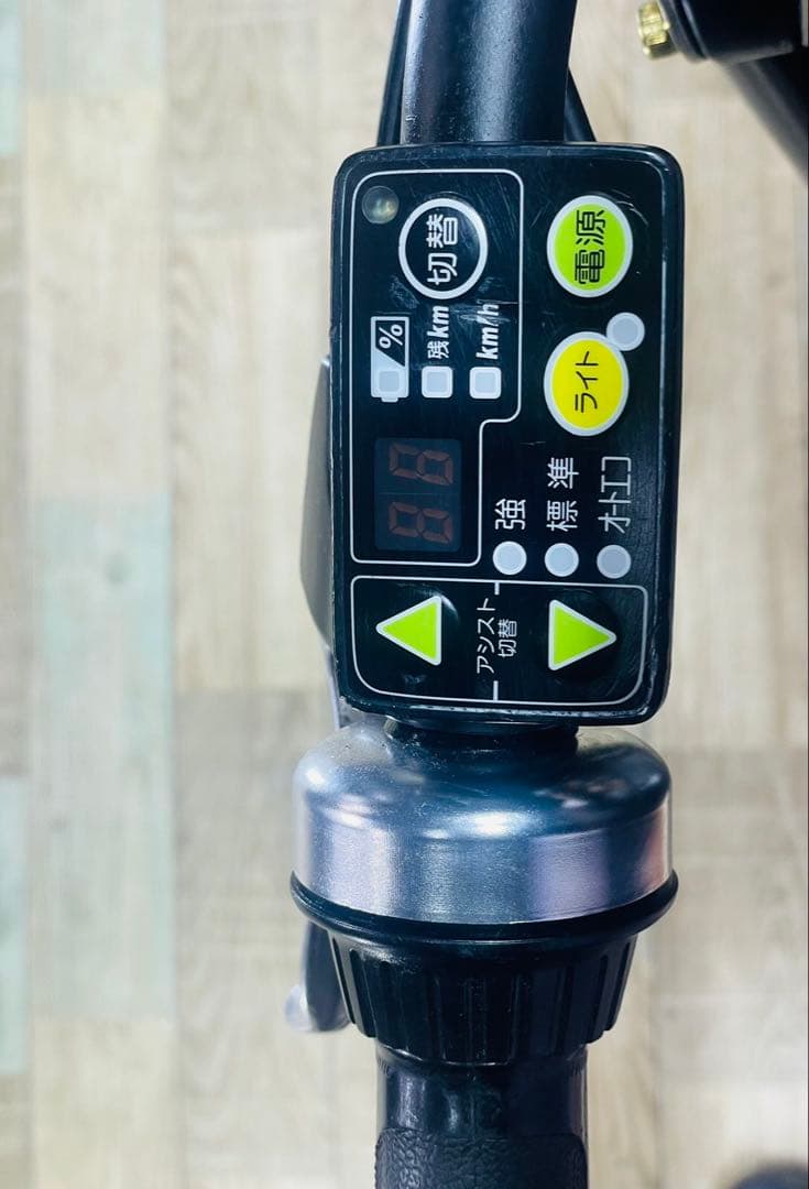 超特価！アンジェリーノ⭐️ブリヂストン子供乗せ電動アシスト自転車Y3189