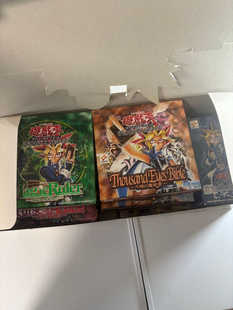 遊戯王デュエルモンスターズ 空箱8セット