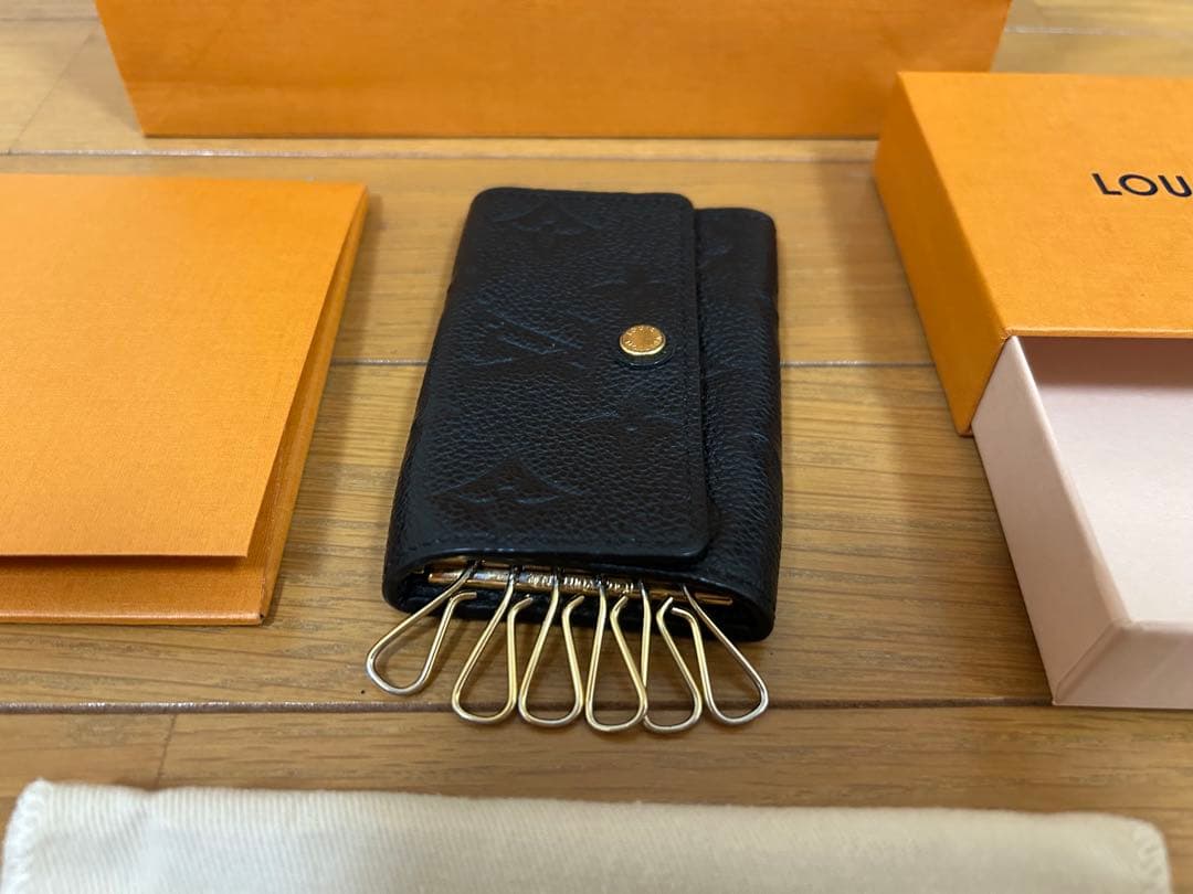 ★正規品★ ルイヴィトン ミュルティクレ6　モノグラムアンプラント キーケース