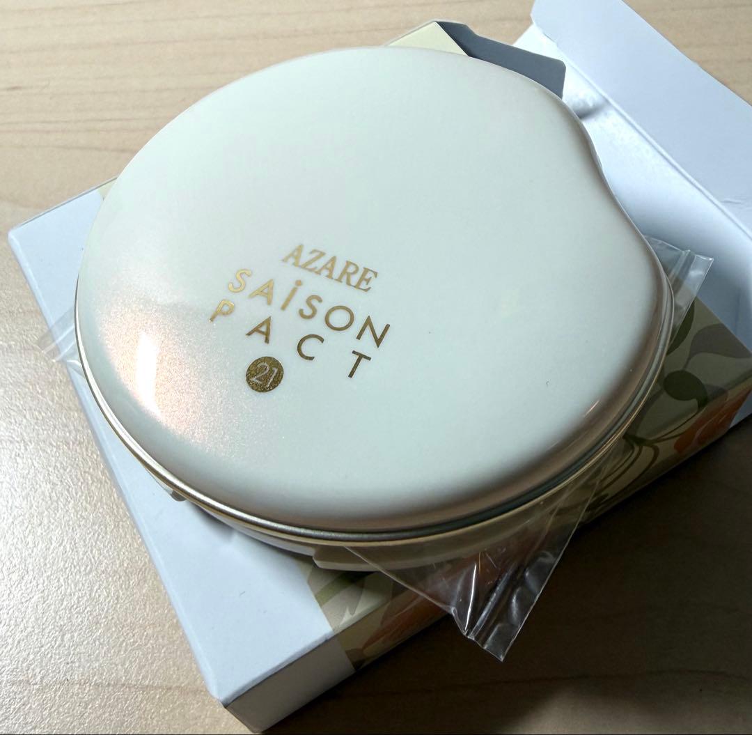 未使用 アザレ ファンデーション セゾンパクト21 3つ