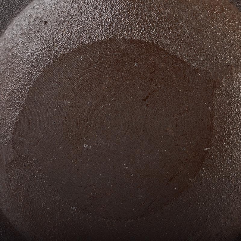 煎茶道具　南部鉄器　桜文　鉄瓶　鉄壷　D　R7155