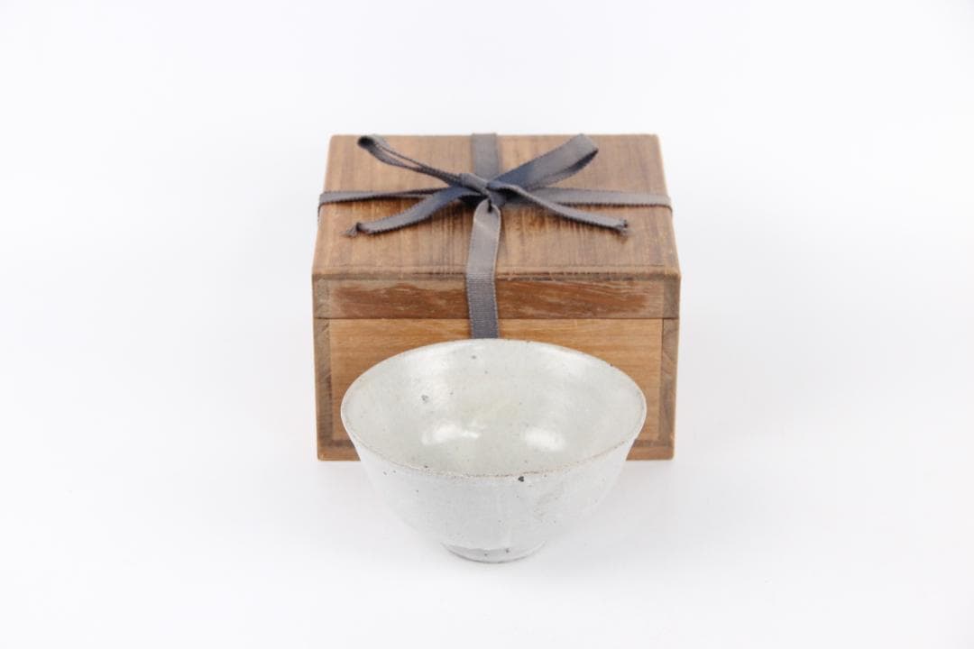 李朝 高麗飴釉 土灰釉 茶碗 粉青沙器 朝鮮古陶 古美術 茶道具 ES1-10