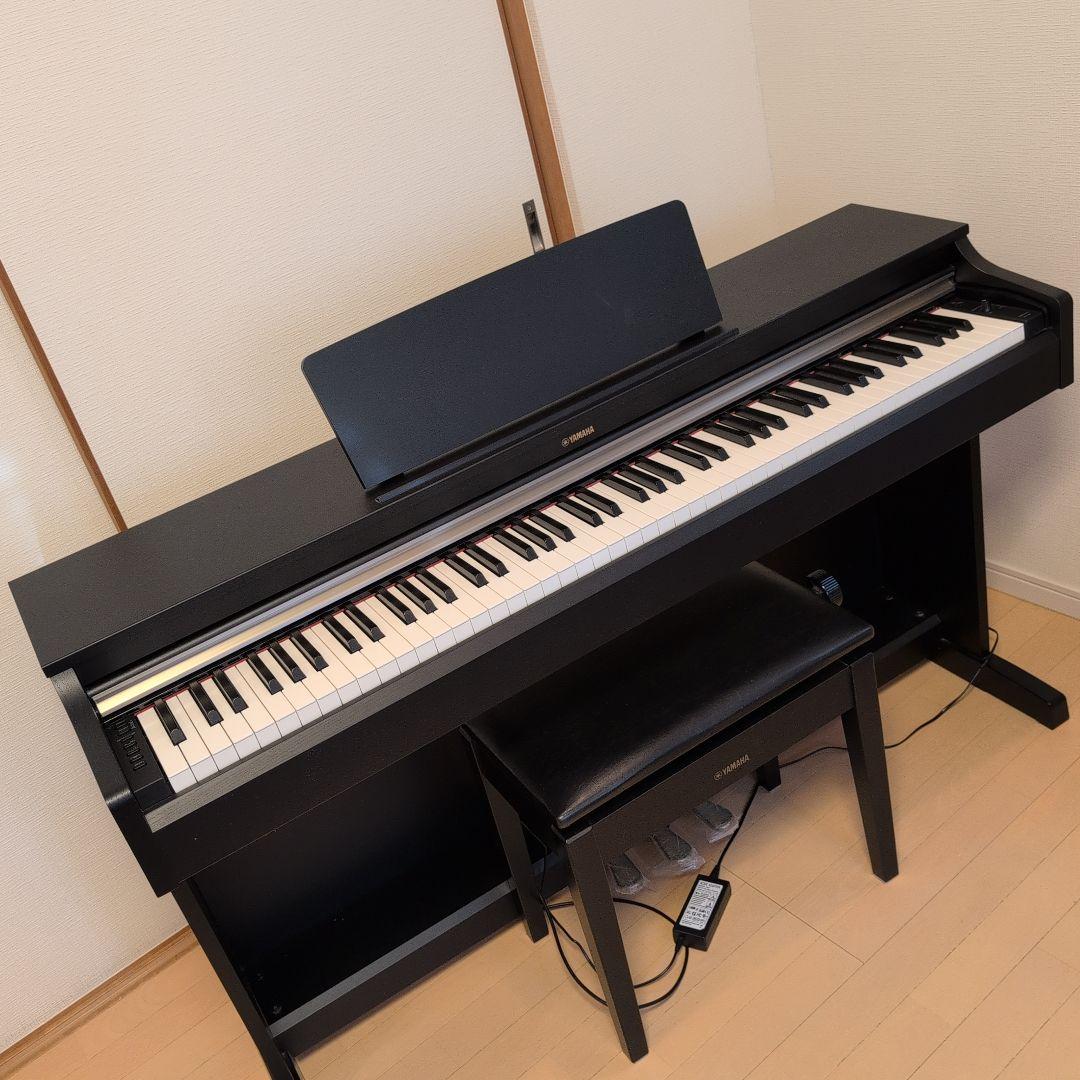 YAMAHA YDP-162B デジタルピアノ 黒 椅子の詳細写真を追加!