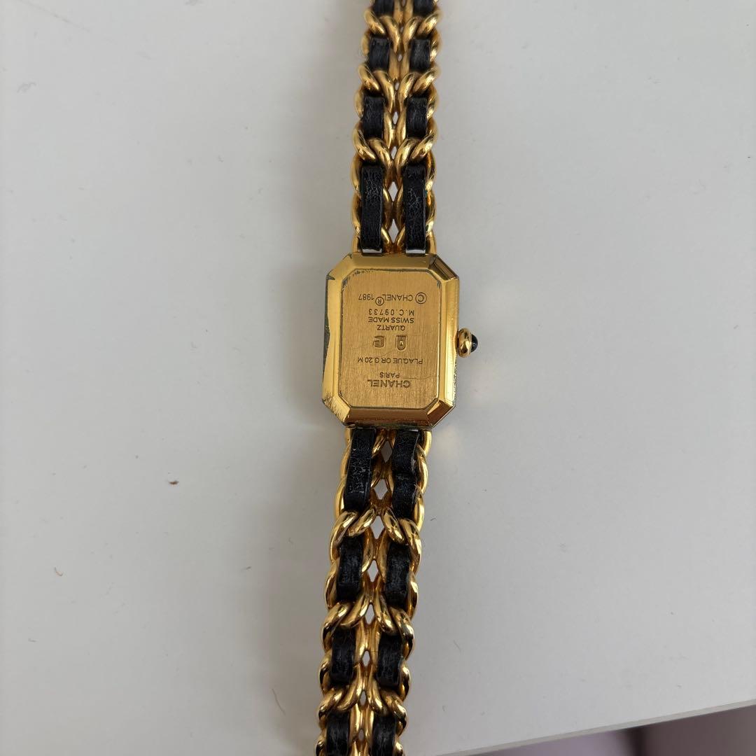 シャネル　時計　プルミエール　Lサイズ