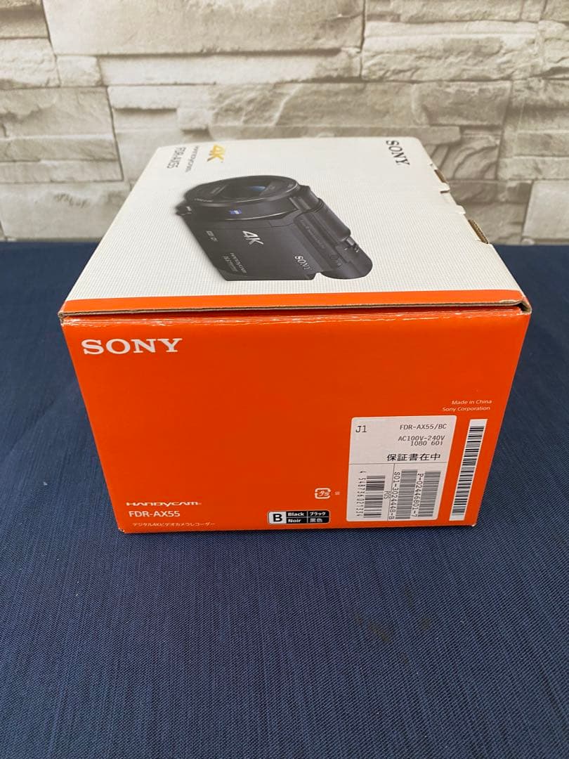 SONY handycam FDR-AX55 4kビデオカメラ