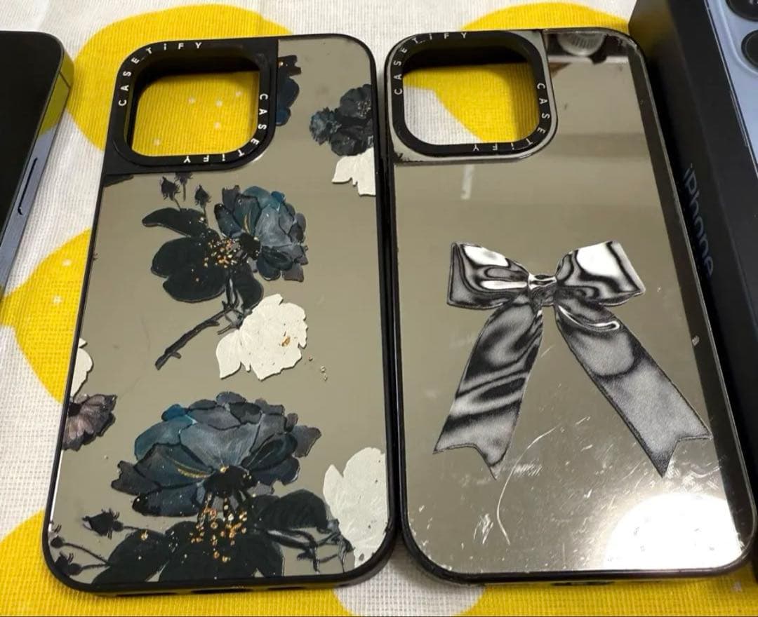 SALE！iPhone 13 Pro 本体とシルバー ケース 2個セット！