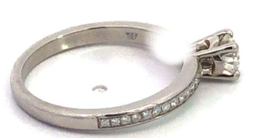 出品は本日22時まで！ブルガリ ローマ アモール リング 0.3ct/G/VS1