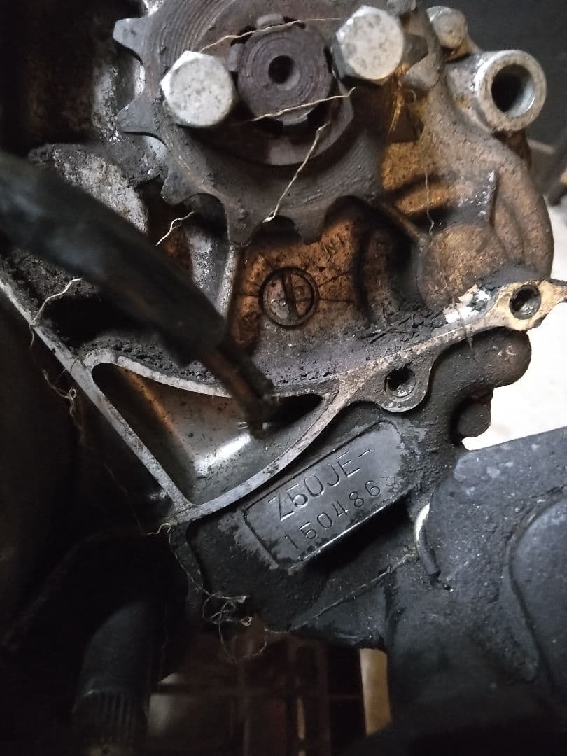 49cc エンジン Z50JE 本体