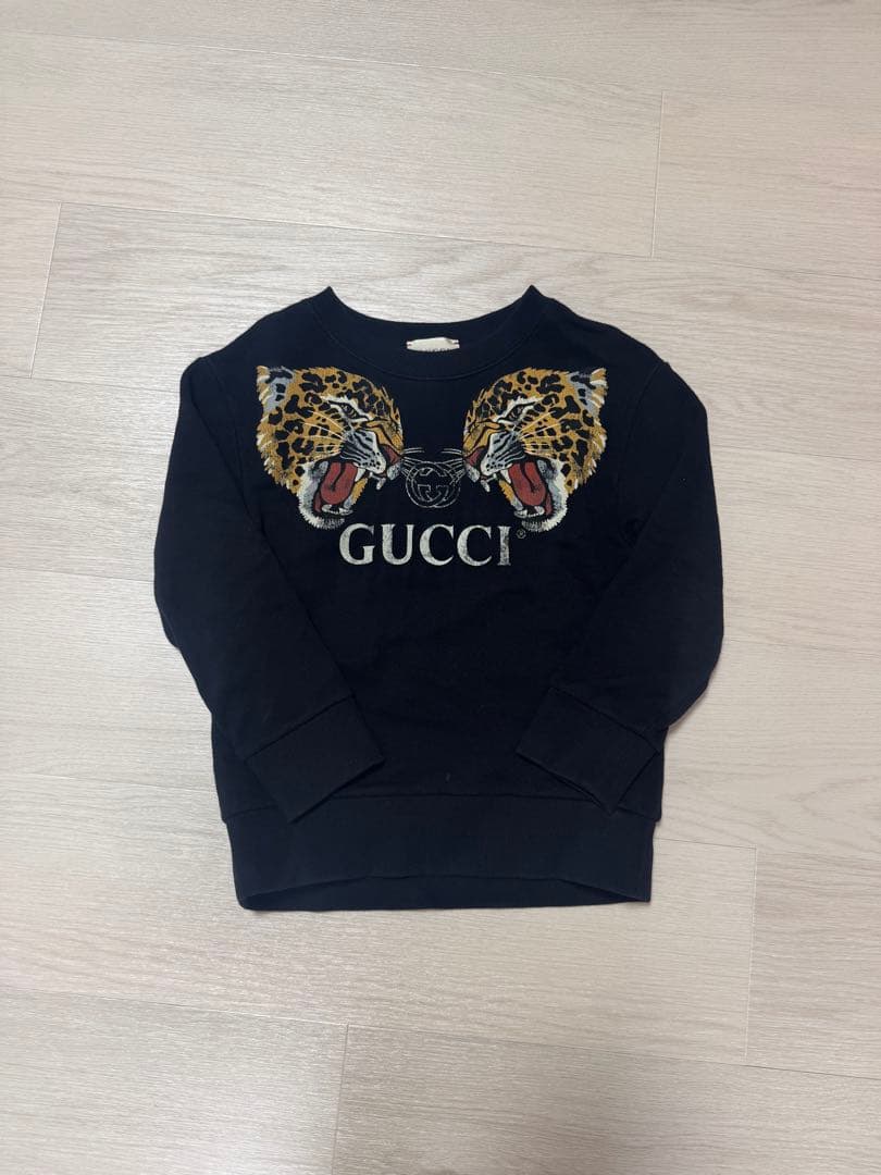 GUCCI レオパードプリント トレーナー