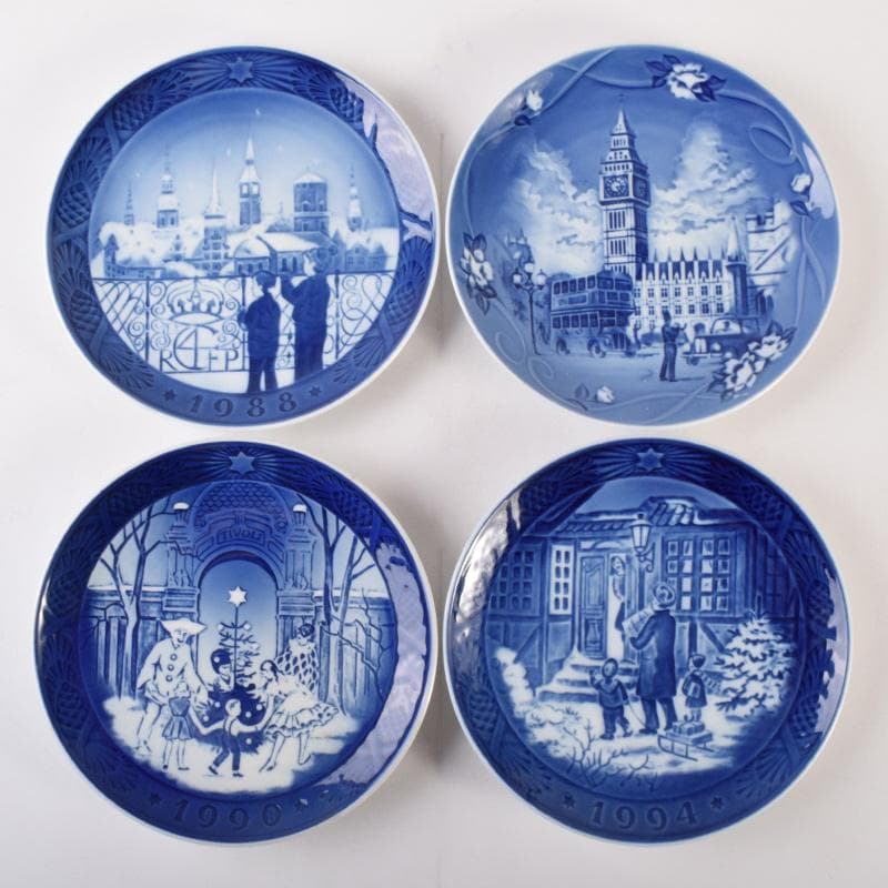 ロイヤルコペンハーゲン　イヤープレートなど　16枚まとめて　D　7175A