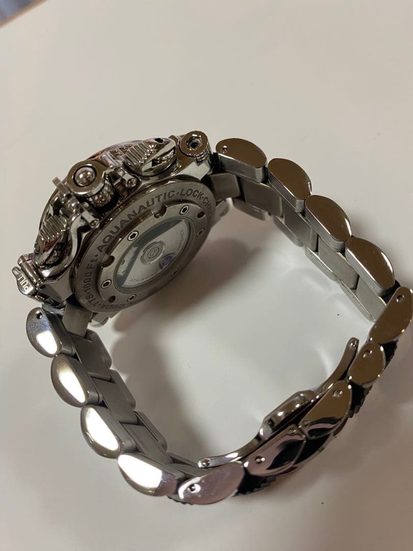 【本日限り値下げ中】【美品】アクアノウテック　キングクーダ　クロノグラフ