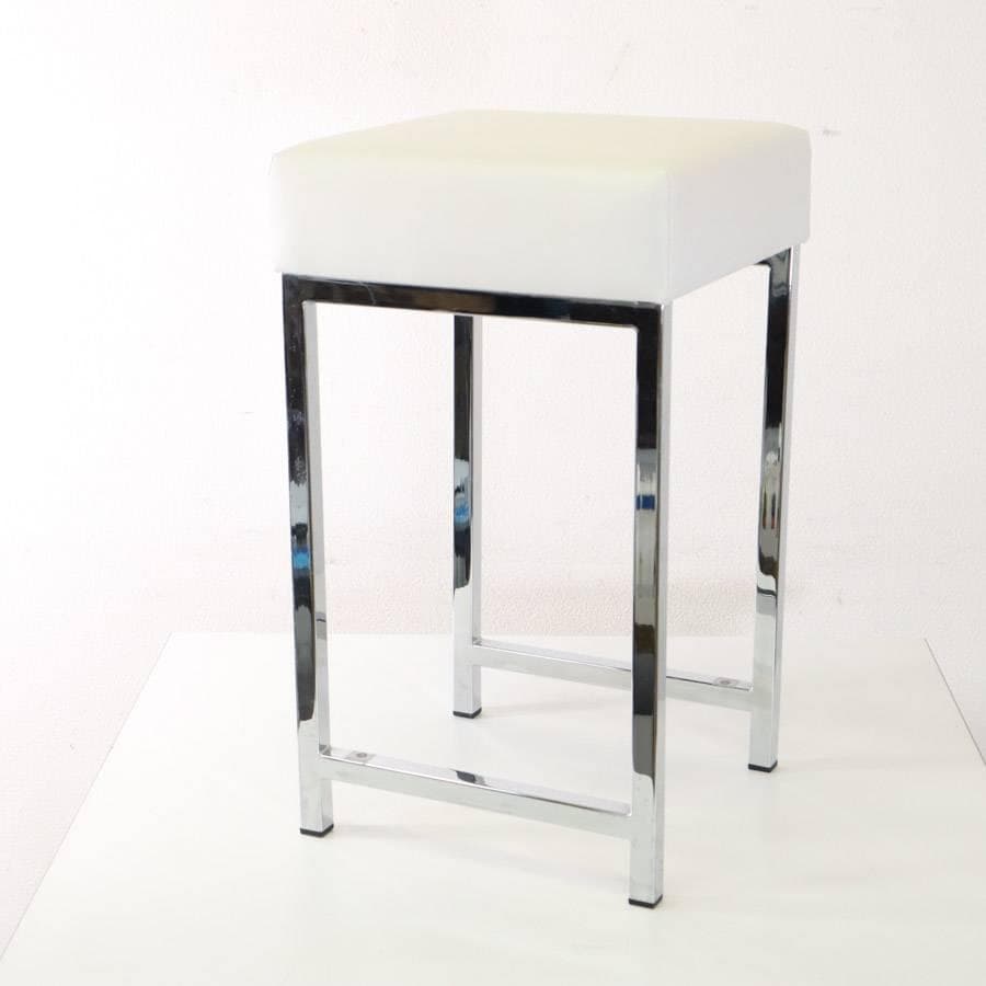 値下げカッシーナイクスシー取扱 ドイツ製 デコワルター レザースツール ホワイト