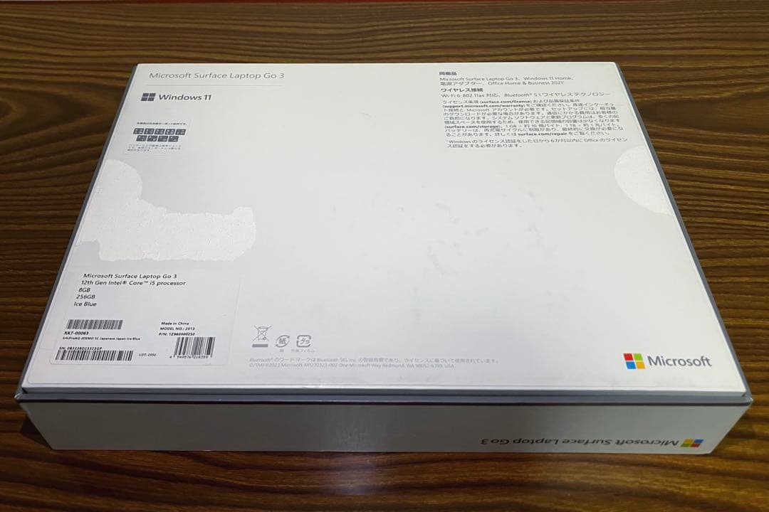 【Office付属】Surface Laptop Go 3〈8GB/256GB〉