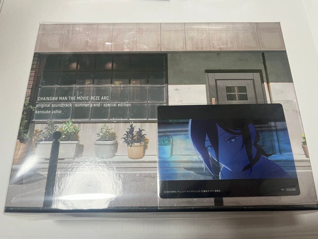 会場購入特典クリアカード 付き チェンソーマン レゼ篇 サウンドトラック特装盤