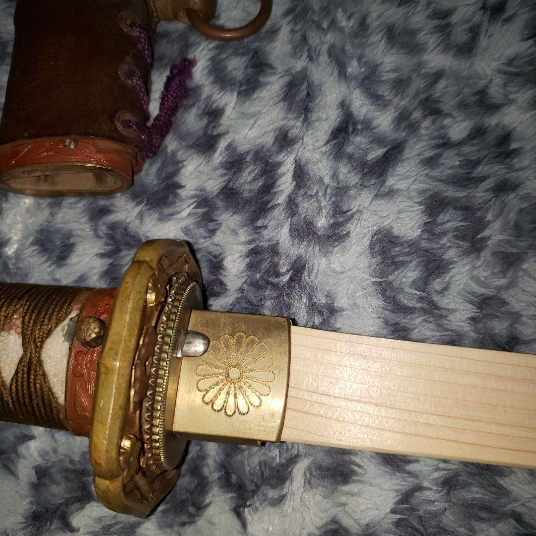 日本軍　軍刀　模造刀　九八式　野戦拵え　当時物