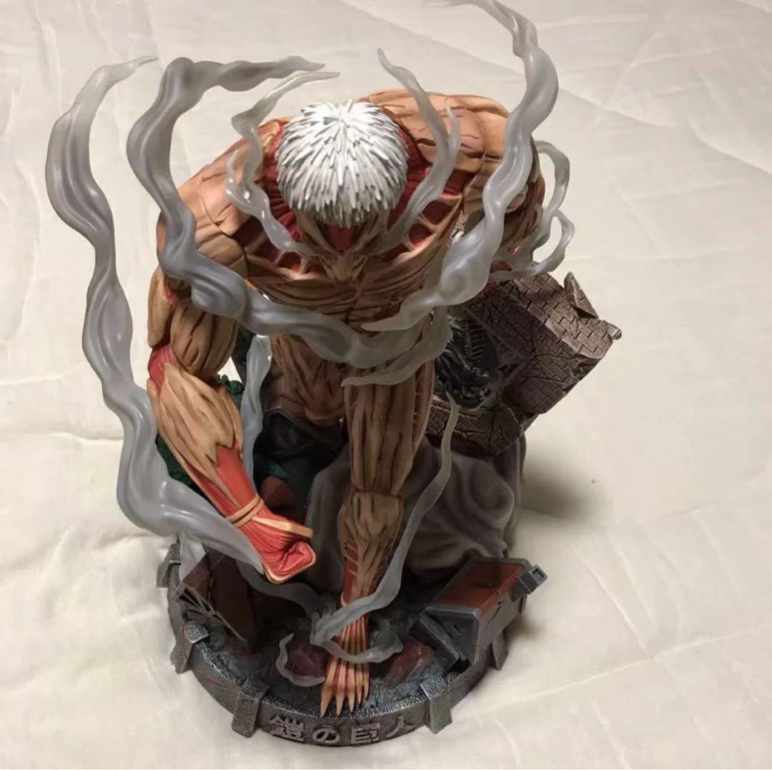 進撃の巨人 獣の巨人 鎧の巨人 ガレージキット ガレキ スタチュー②