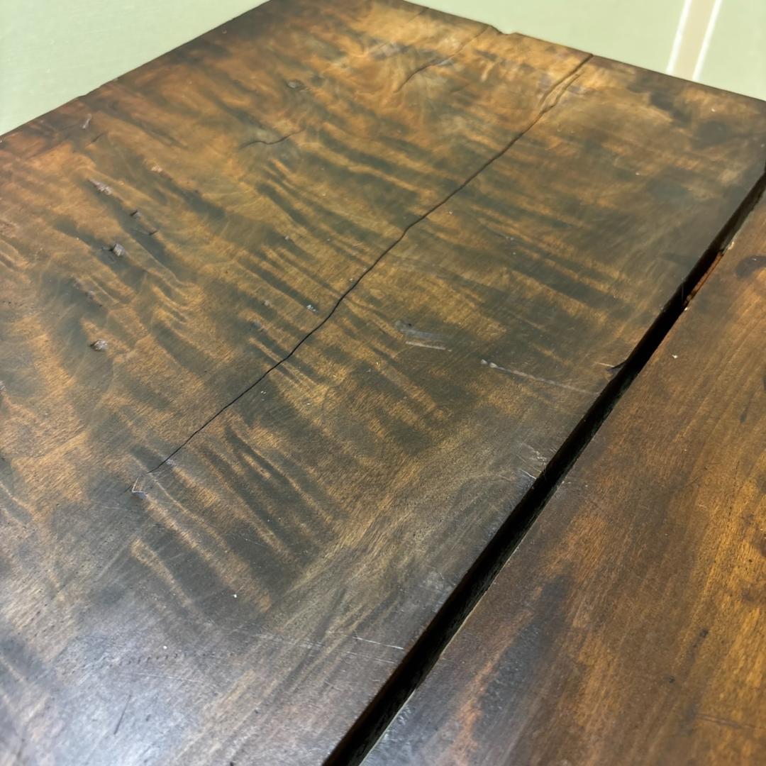 【古家具】無垢材 ヴィンテージテーブル 昭和レトロ アンティーク作業台 カフェ机