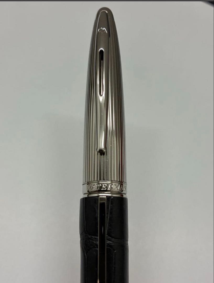 美品　万年筆 ウォーターマン カレン アリゲーターST 21 66963 18K