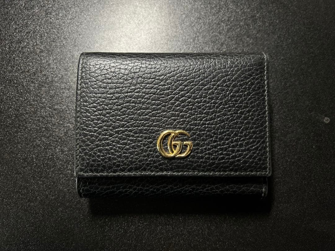 GUCCI マーモント 財布 三つ折り財布 レディース メンズ