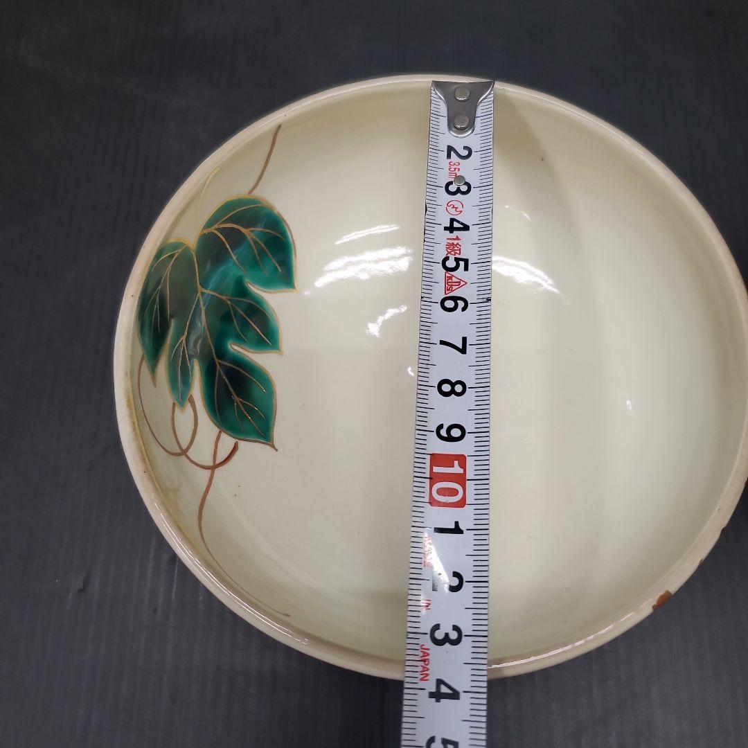 京焼 仁清写 糸巻に梶の葉図 木田義仁 茶碗 茶道具 抹茶碗 21