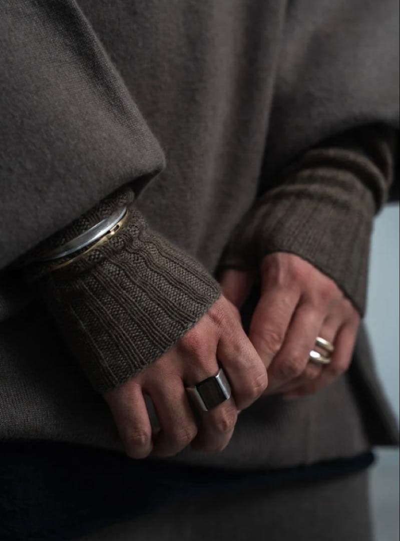 PRY Cashmere Layered Arm Wormer アームウォーマー