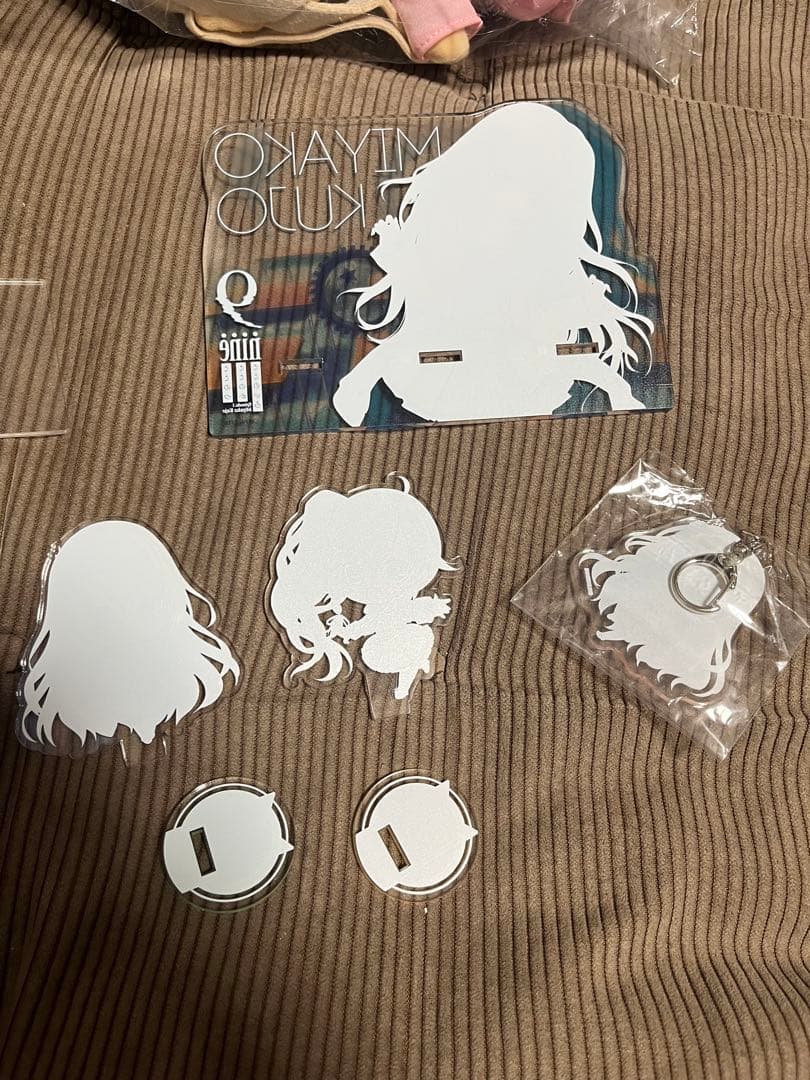 ぱれっと　9-nine- 九條都　ぬいぐるみ　アクリルフィギュア　スマホスタンド