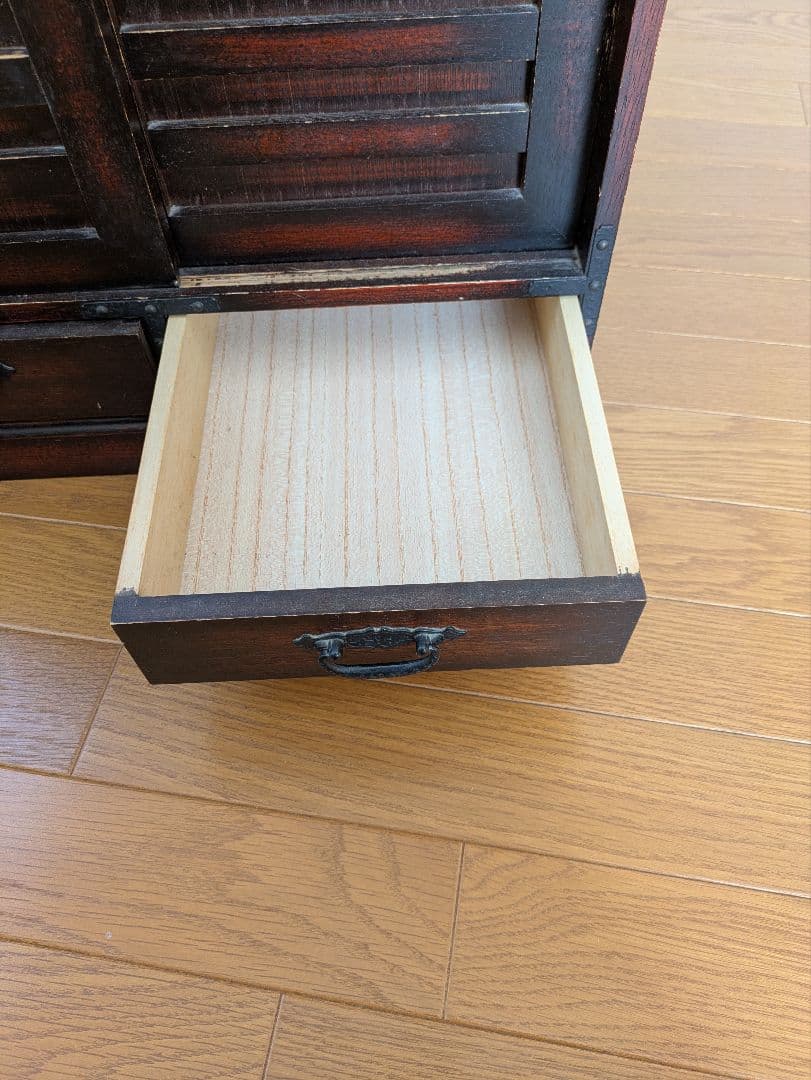 木製階段型箪笥 6引き出し