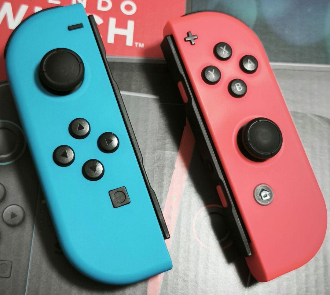 ニンテンドースイッチ　ネオンブルー　本体　中古品