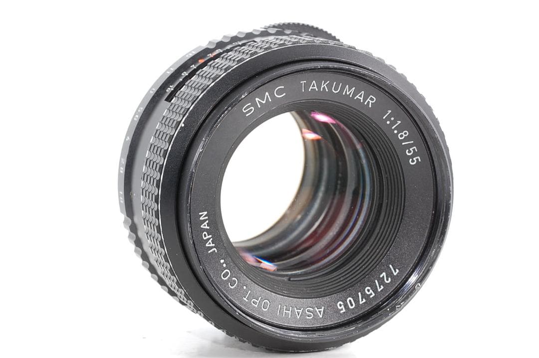 美品　即撮影可　完動品　Pentax ES SMC Takumar 55 1.8