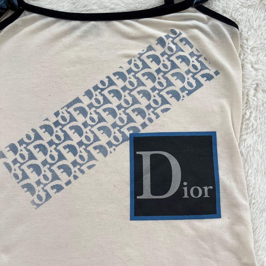DIOR ロゴタンクトップ　ビスチェノースリーブ