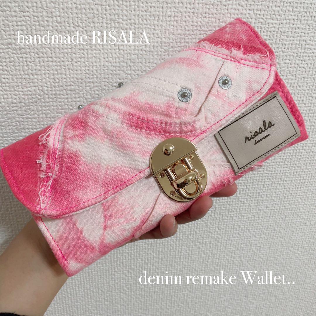 デニム リメイク ウォレット