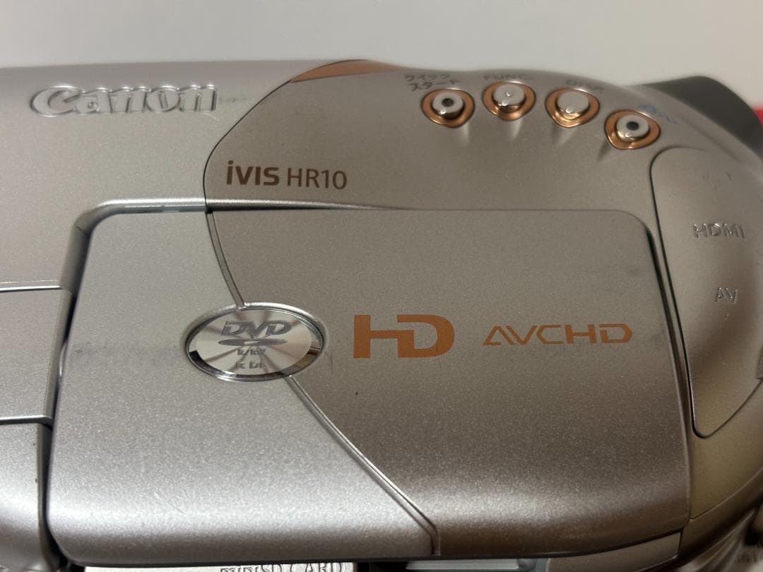 CanonビデオカメラIVISHR10