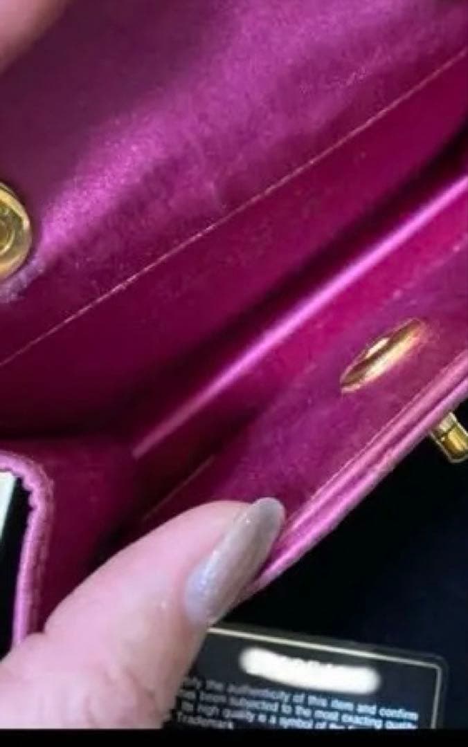 超レア★シャネル サテンピンクミニマトラッセ ショルダー バッグ