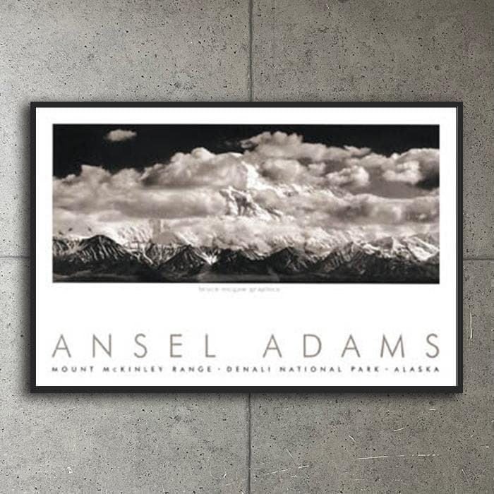 額装品/Mt. McKinley Range /アンセル アダムス/ADAMS