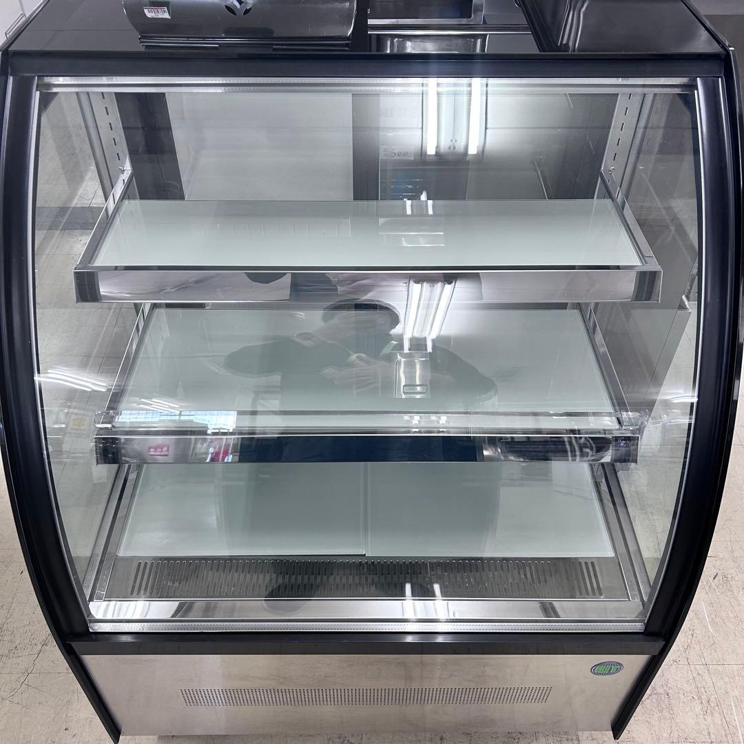5127【美品】RITS-126T RIT対面冷蔵ショーケース（ラウンド型）