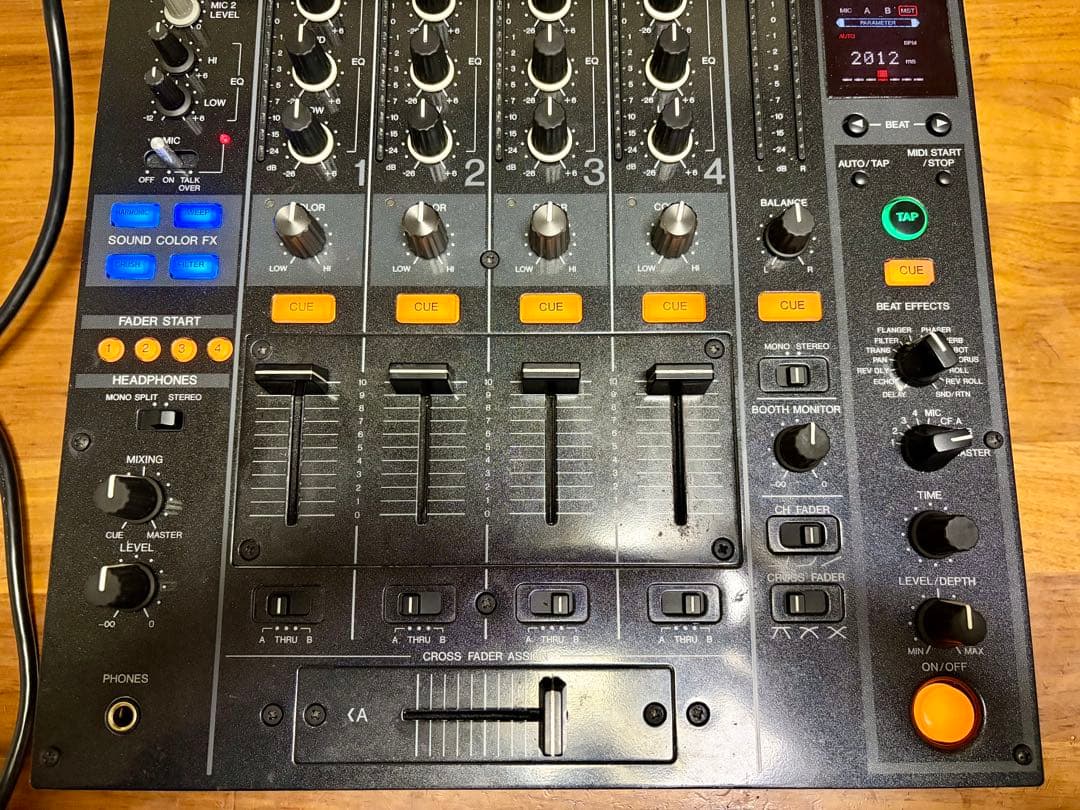 メンテナンス済み　Pioneer DJミキサー ＤＪＭ-800