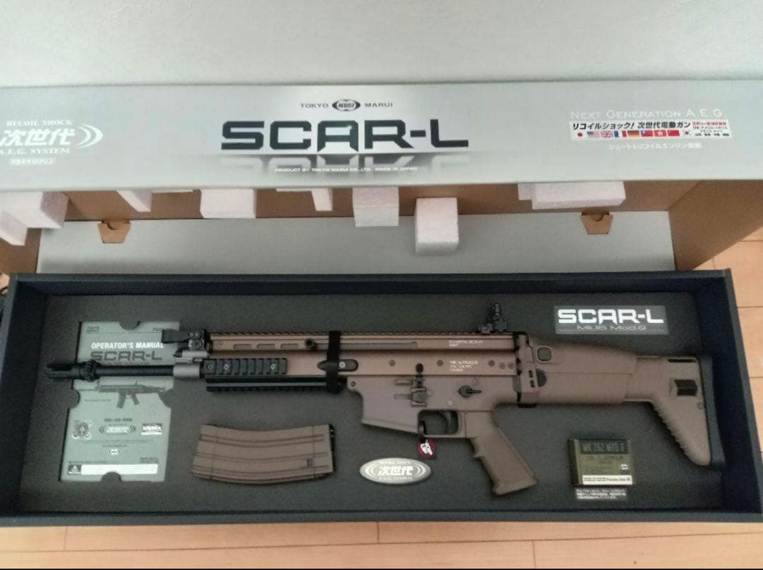 にぱー　東京マルイ次世代電動ガンMK16Mod0 新品同様作動確認済み